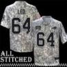 Charley Leo Jersey Buffalo Bills #64 2024 Salute to Service Camo