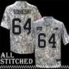 Ben Sobieski Jersey Buffalo Bills #64 2024 Salute to Service Camo