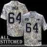 J.J. Unga Jersey Buffalo Bills #64 2024 Salute to Service Camo