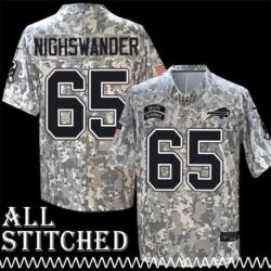 Nick Nighswander Jersey Buffalo Bills #65 2024 Salute to Service Camo