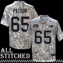 Bob Patton Jersey Buffalo Bills #65 2024 Salute to Service Camo