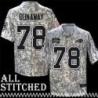 Jim Dunaway Jersey Buffalo Bills #78 2024 Salute to Service Camo