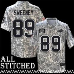 Tommy Sweeney Jersey Buffalo Bills #89 2024 Salute to Service Camo