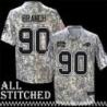 Alan Branch Jersey Buffalo Bills #90 2024 Salute to Service Camo