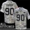 DeWayne Carter Jersey Buffalo Bills #90 2024 Salute to Service Camo