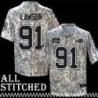Keith McKenzie Jersey Buffalo Bills #91 2024 Salute to Service Camo