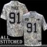 Cedric Thornton Jersey Buffalo Bills #91 2024 Salute to Service Camo