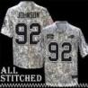 DaQuan Jones Jersey Buffalo Bills #92 2024 Salute to Service Camo