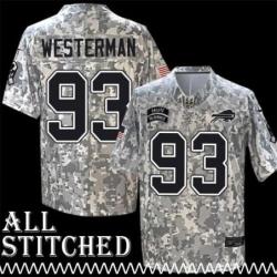 Thomas / Pat Williams Jersey Buffalo Bills #93 2024 Salute to Service Camo