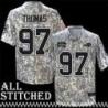 C.J. Brewer Jersey Buffalo Bills #98 2024 Salute to Service Camo
