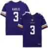 Minnesota Vikings #3 Rich Karlis Purple Home Jersey