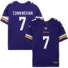 Minnesota Vikings #7 Randall Cunningham Purple Home Jersey