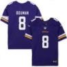 Minnesota Vikings #8 Todd Bouman Purple Home Jersey