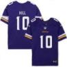 Minnesota Vikings #10 King Hill Purple Home Jersey
