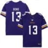 Minnesota Vikings #13 Steve Bono Purple Home Jersey
