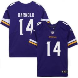 Minnesota Vikings #14 Sam Darnold Purple Home Jersey