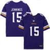 Minnesota Vikings #15 Greg Jennings Purple Home Jersey