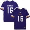 Minnesota Vikings #16 Rich Gannon Purple Home Jersey