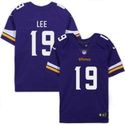 Minnesota Vikings #19 Bob Lee Purple Home Jersey