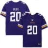 Minnesota Vikings #20 Greg Blue Purple Home Jersey