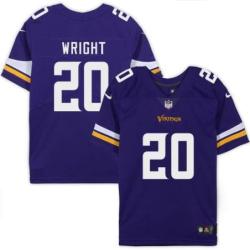 Minnesota Vikings #20 Kenny Wright Purple Home Jersey