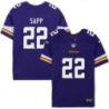 Minnesota Vikings #22 Benny Sapp Purple Home Jersey