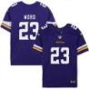 Minnesota Vikings #23 Barry Word Purple Home Jersey