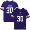 Minnesota Vikings #30 Issiac Holt Purple Home Jersey
