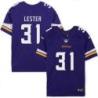 Minnesota Vikings #31 Darrell Lester Purple Home Jersey