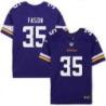 Minnesota Vikings #35 Ciatrick Fason Purple Home Jersey