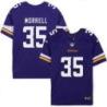 Minnesota Vikings #35 Kyle Morrell Purple Home Jersey