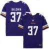 Minnesota Vikings #37 Randy Baldwin Purple Home Jersey