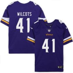Minnesota Vikings #41 Solomon Wilcots Purple Home Jersey