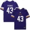 Minnesota Vikings #43 Orlando Thomas Purple Home Jersey