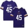 Minnesota Vikings #45 Garrett Mills Purple Home Jersey