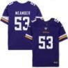 Minnesota Vikings #53 Tim Meamber Purple Home Jersey
