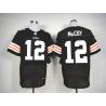 [NEW,Elite] Colt McCoy Football Jersey -Cleveland #12 NEW Football Jersey(Brown)