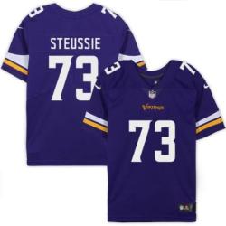 Minnesota Vikings #73 Todd Steussie Purple Home Jersey