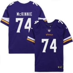 Minnesota Vikings #74 Bryant McKinnie Purple Home Jersey