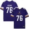Minnesota Vikings #76 Alex Boone Purple Home Jersey