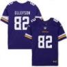 Minnesota Vikings #82 Ben Ellefson Purple Home Jersey