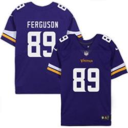 Minnesota Vikings #89 Robert Ferguson Purple Home Jersey