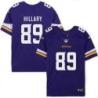 Minnesota Vikings #89 Ira Hillary Purple Home Jersey