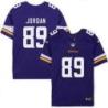 Minnesota Vikings #89 Andrew Jordan Purple Home Jersey
