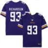 Minnesota Vikings #93 Sheldon Richardson Purple Home Jersey