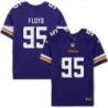 Minnesota Vikings #95 Sharrif Floyd Purple Home Jersey