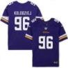 Minnesota Vikings #96 Ross Kolodziej Purple Home Jersey