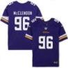 Minnesota Vikings #96 Skip McClendon Purple Home Jersey
