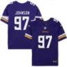 Minnesota Vikings #97 Spencer Johnson Purple Home Jersey