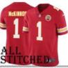 Red Home Jerick McKinnon Kansas City Chiefs Jersey #1